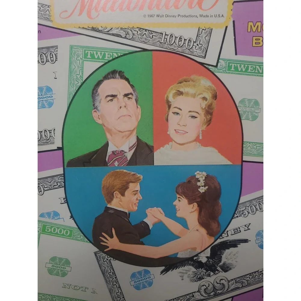 Walt Disney Productions 1967 1st Edition HAPPIEST MILLIONAIRE Money Book